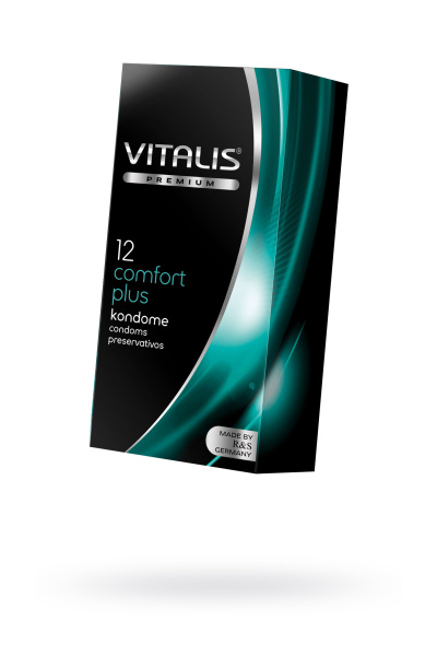 Презервативы ''Vitalis Premium"№12 comfort plus - анатомической формы