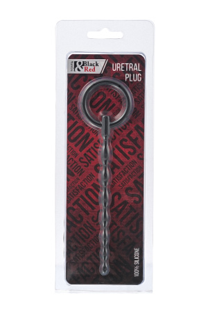 Уретральный плаг TOYFA Black&Red,