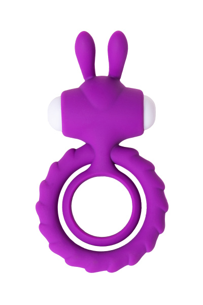 Эрекционное  кольцо на пенис JOS GOOD BUNNY, фиолетовый, 9 см